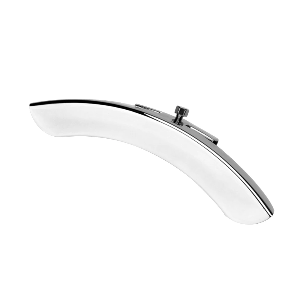 Silver One Leg Banjo Arm Rest Armrest For Parts Repair Replacement