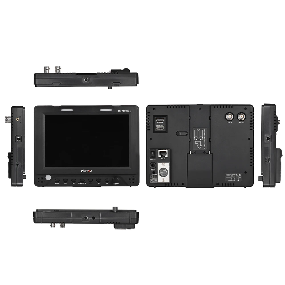 Viltrox DC-70 PRO " 1920*1200 ips камера видео полевой монитор Поддержка 4K HD/SDI/AV/TALLY IN HD/SDI OUT для Canon Nikon sony A7