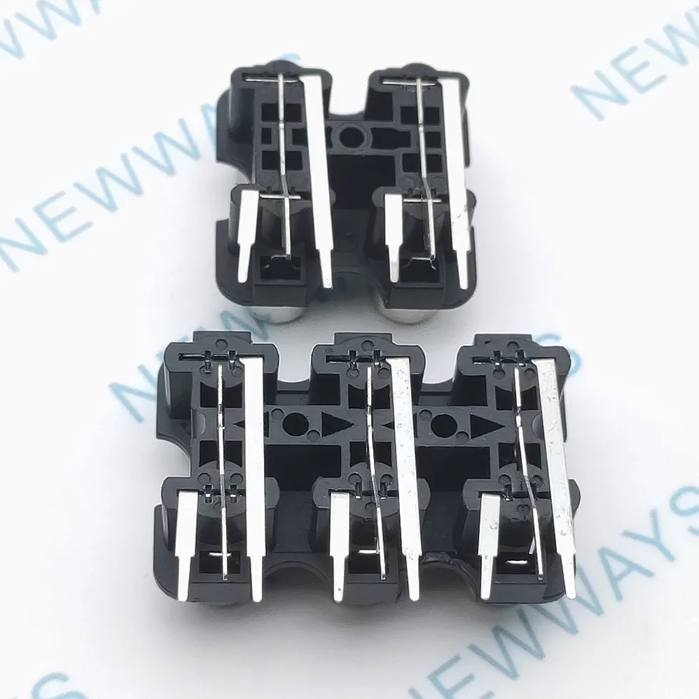 2 шт. красный и белый цвет 2 отверстия 3pin/4 отверстия 6pin/6 отверстий 9pin RCA Женский аудио-видео разъем AV концентрический разъем