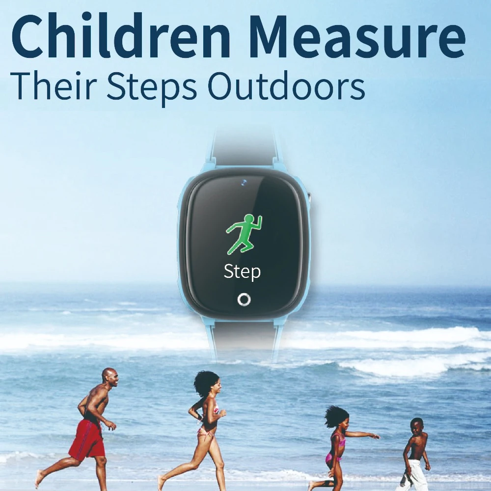 Анти потерянный ребенок 1,44 дюймов часы с gps-трекером SOS интеллектуальный мониторинг позиционирования телефон IP67 Водонепроницаемый HW11 Детские Смарт-часы с GPS