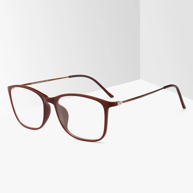 BCLEAR Fashion TR90 glass es Frame мужские или wo мужские ультралегкие унисекс квадратные Простые Стеклянные очки es мужские Оптические очки с оправой горячая распродажа