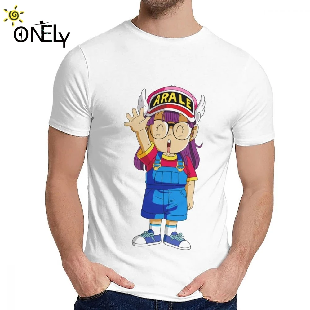 Crewneck Arale футболка в стиле хип-хоп для мужчин мягкая большого размера | Мужская
