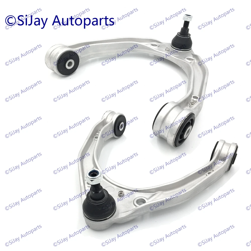 

SiJay Pair Front Upper Suspension Control Arm U-Type For Porsche Cayenne 958 92A VW Volkswagen 7P5 2010-2018 7P0407021