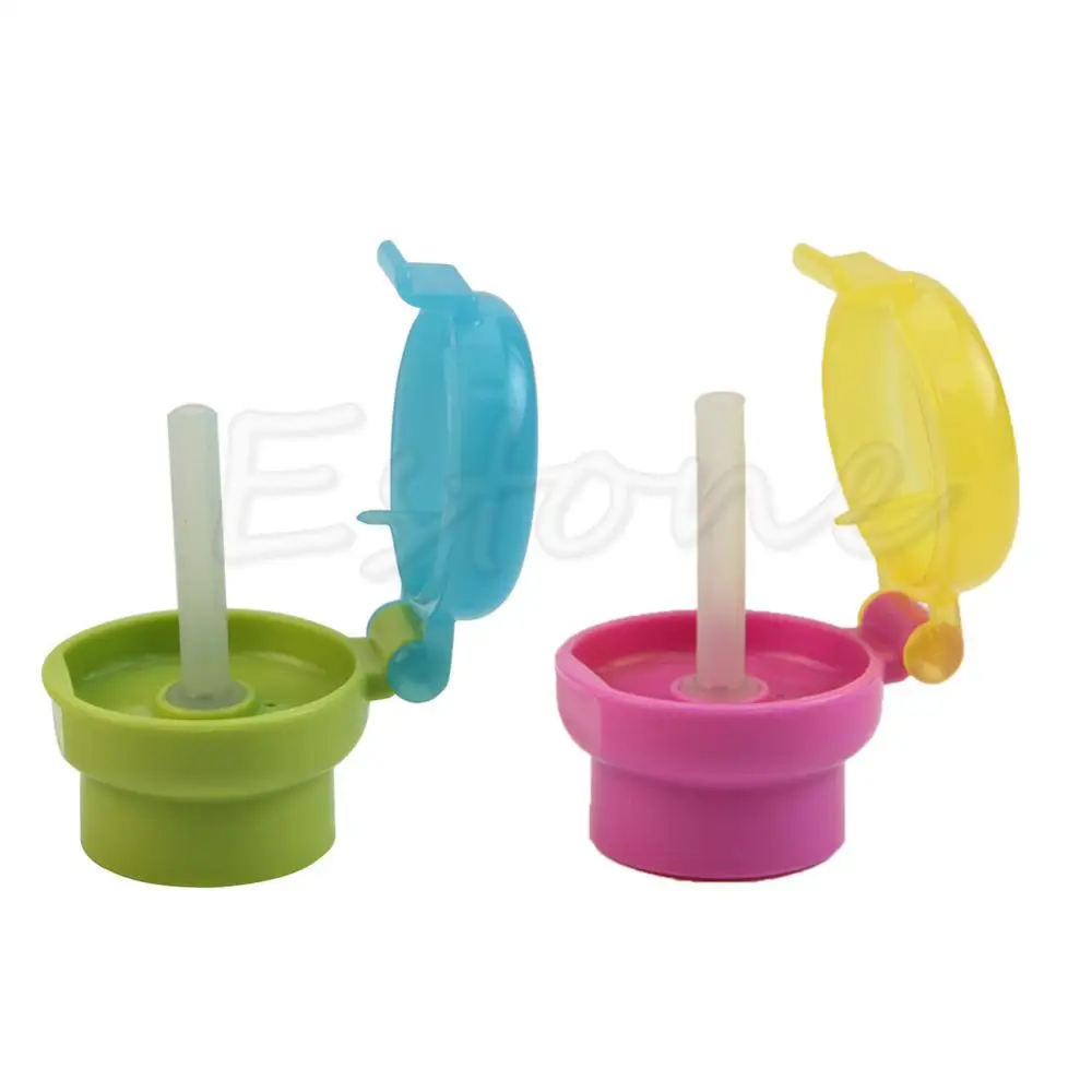 New 1Pc Kid Child Infant Toddler Feeding Drinking Straw Tube Bottle Cap