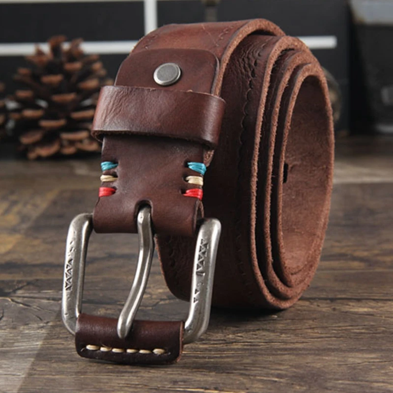 male genuine leather strap designer 