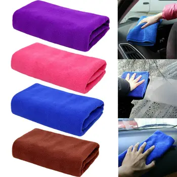 

Microfiber Car Wash Towel Super Absorbent Auto Cleaning Drying Hemming Cloth New Towel Home Textile