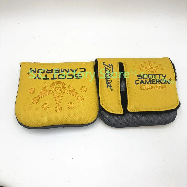 Чехлы для головы с надписью T cameron milled putter cover joker scotty fastback splash paint клоун выберите Тур FUTURA полукруг