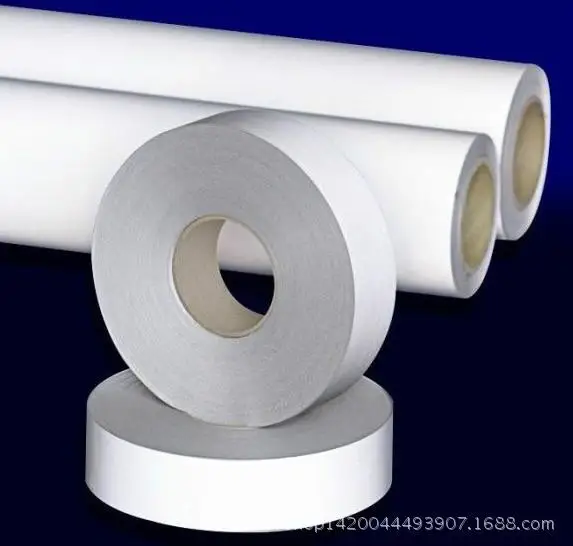 

A- SAFETY Highlight Reflective Fabric Bright Silver TC Reflective Fabric Elasticity Reflective Fabric General Light Chemical Fib