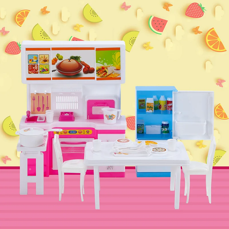 Игрушки имеют модель аксессуары маленькая девочка каждая семья игрушка кукла непластиковый Набор Кукла