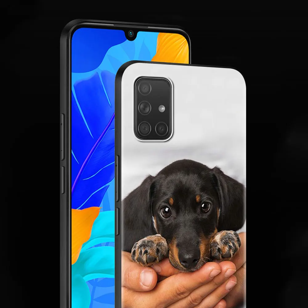 Animal Dachshund Dog Puppy Phone Shell For Samsung Galaxy A51 A71 A21s A12 A31 A41 A32 A02s A11 A72 A52 A42 5G A21 EU Soft Case Animal Dachshund Dog Puppy Phone Shell For Samsung Galaxy A51 A71 A21s A12 A31 A41 A32 A02s A11 A72 A52 A42 5G A21 EU Soft Case