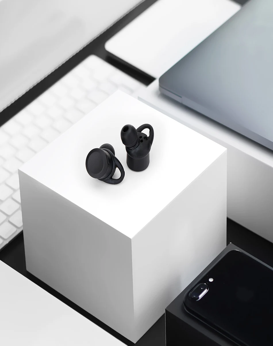 TWS беспроводные Bluetooth наушники гарнитура для iPhone, ROCK Bluetooth наушники для samsung Xiaomi с зарядным устройством