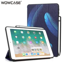 WOWCASE для iPad Air 3 /iPad Pro 10,5 чехол карандаш держатель Слот Смарт Стенд чехол для планшета для Apple iPad Air 3/Pro 10,5 Coque