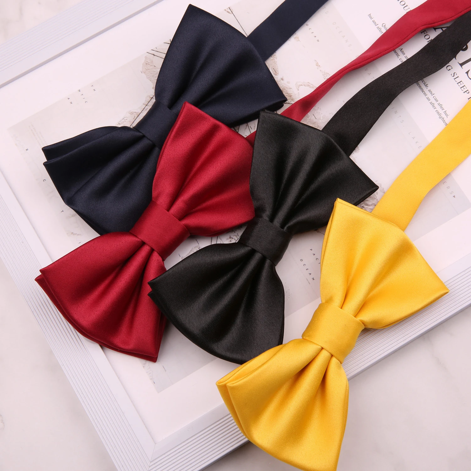 Linbaiway pajaritas de Color para hombre, corbatas negras, rojas y azules, pajarita para uso diario, pajarita para fiesta de boda, regalo para hombre|Corbatas y pañuelos de mujer| - AliExpress