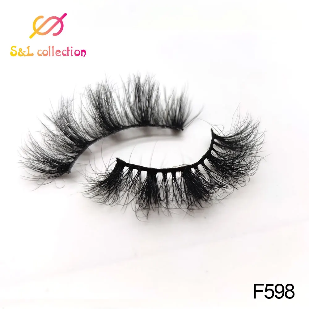 Custom box 15MM 5D 405 Mink eyelash Extention Multi-layer long natural false eyelash Crisscross soft resuable lashes