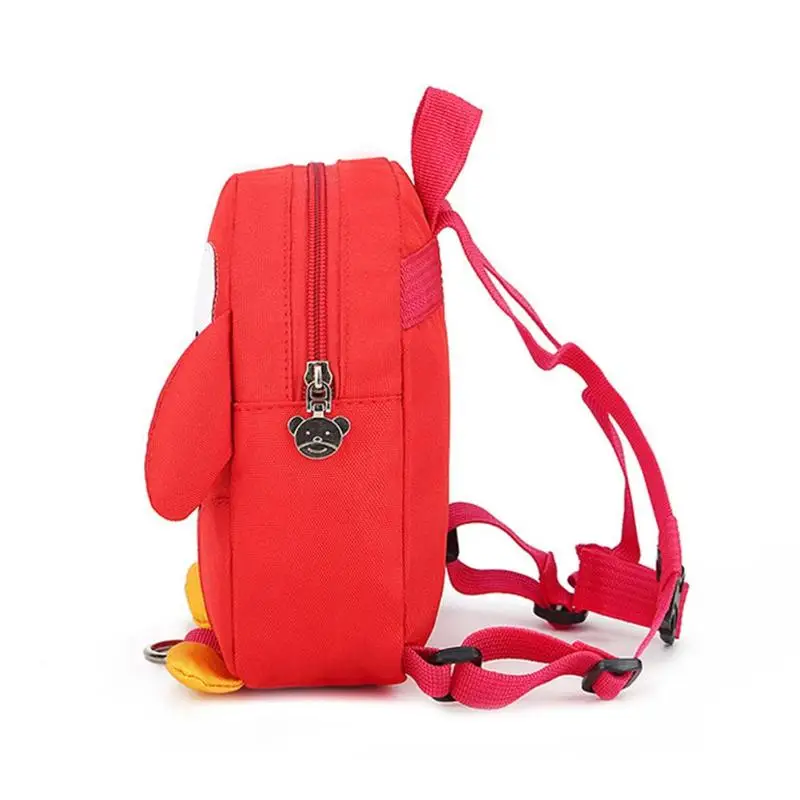 Cute Cartoon Penguin Backpack Kindergarten School Bags Toddler Kids Children Gift with Anti Lost Traction Rope for Boys Girls