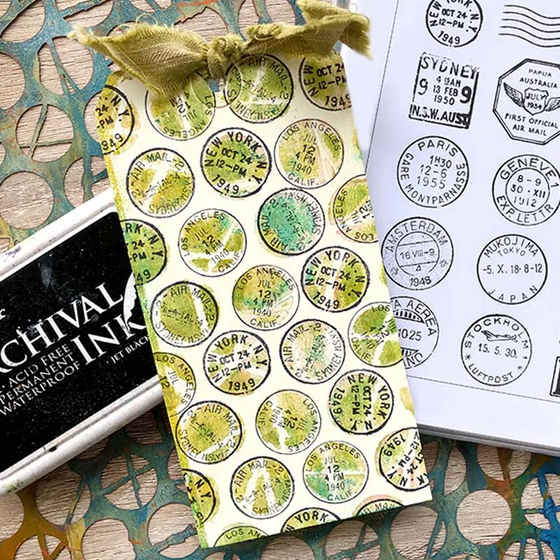 Clear Silicone Stamps Retro Cars Round Label Tag Number Puzzle Football Guitar Wolf Flowers Background DIY Cards 2021 New
