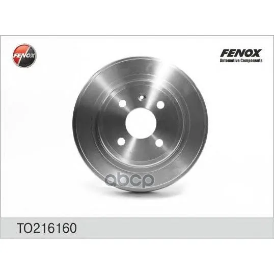 Барабан Тормозн Astra 98-/Vectra 95-01 Fenox To216160 FENOX арт. TO216160