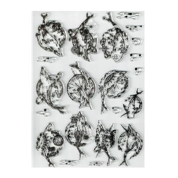 

Occean Animal Clear Stamps Whale Transparent Rubber Stamps Scrapbooking Paper Craft Stamps