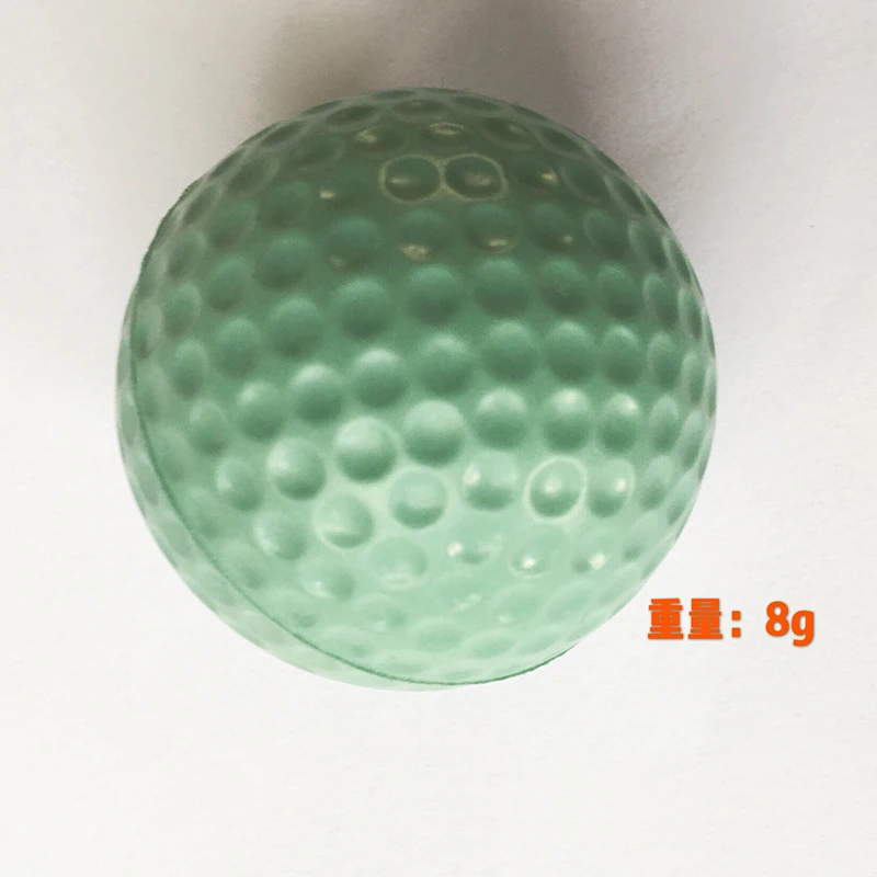 42 мм упругие мячи для игры в гольф, мягкие мячи для игры в гольф, желтые, цветные, ПУ мячи для тренировок, пена для игры в гольф, губки, резиновые шарики, капсулы - Цвет: Color Show 2
