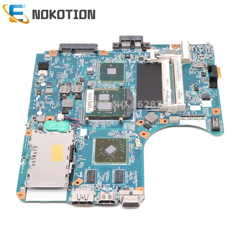 NOKOTION A1794327A MBX-224 M961 1P-0106J01-8011 основная плата для SONY Vaio VPCEA VPC-EA Материнская плата ноутбука HD 4500 gpu Бесплатный процессор