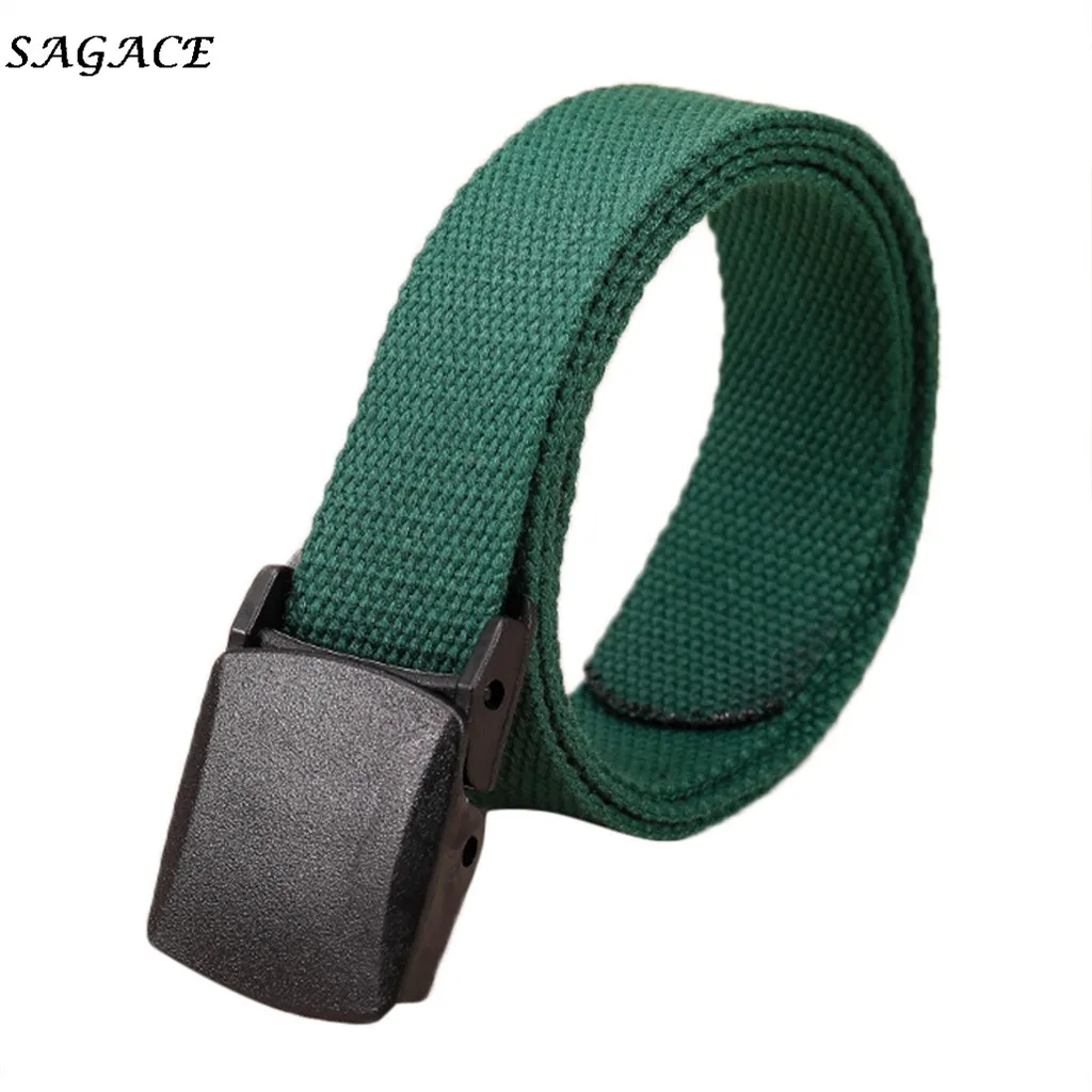 Женский и мужской повседневный ремень SAGACE удобный однотонный для отдыха