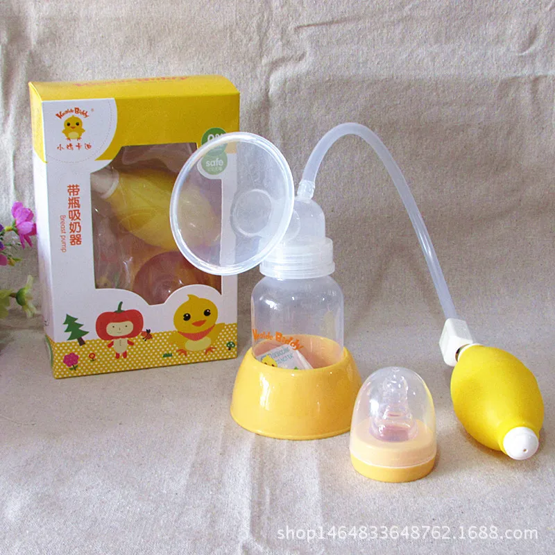 

Chick Cady Manual Breast Pump with Feeding Bottle-through Milk Maker Strong Milking Maker kai nai qi Kd3062