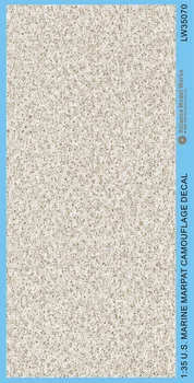 

1/35 US MARINES MARPAT DESERT Camouflage Decal (5.5X2.5 inches) LW35070 Model Accessory