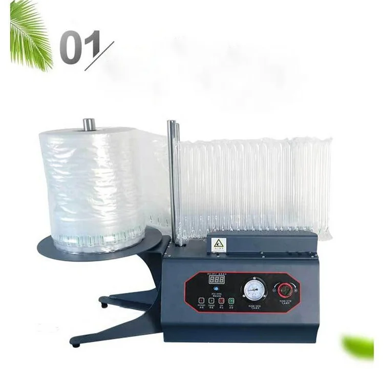 

Buffer Air Cushion Machine/ Column Bag Inflator Automatic filling Pillow Bubble film Machine