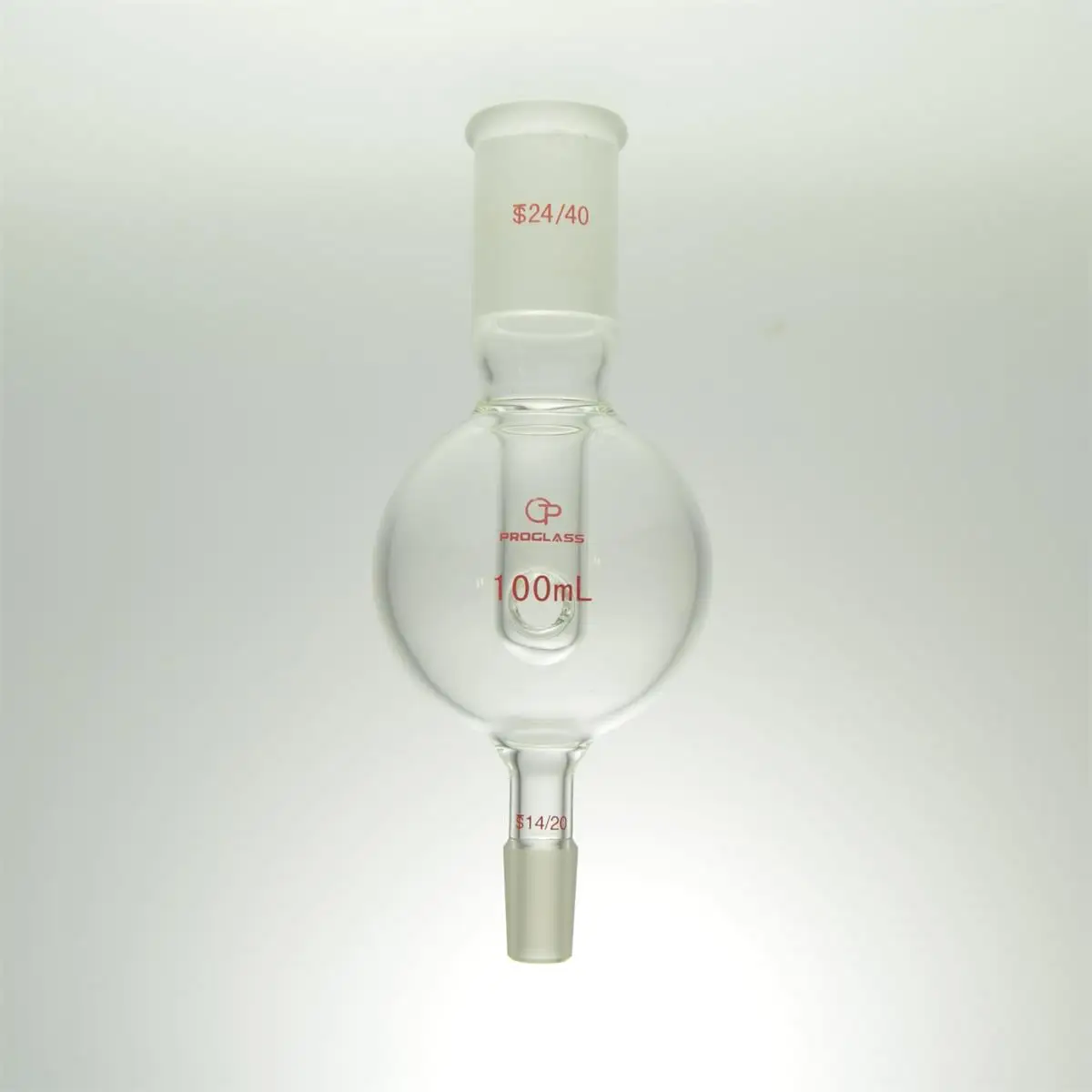 

Laboratory Adapters Distilling,Trap,Anti-Foam,100mL 14/20 Top Joint,and 24/40 Bottom Joint