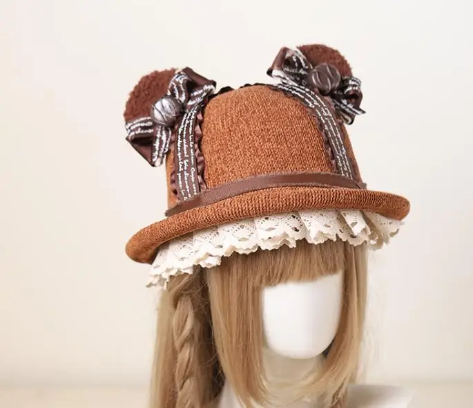 Kawaii bear hat Clearance