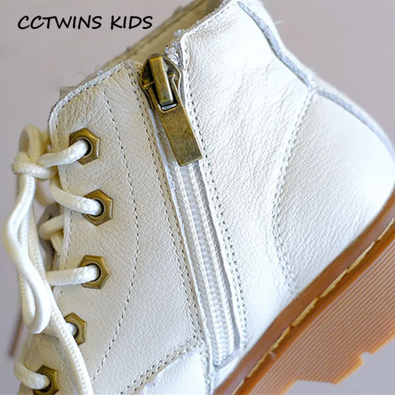 CCTWINS/детская обувь; коллекция года; сезон осень; Детские Ботинки martin из натуральной кожи; ботильоны для маленьких девочек; модная черная обувь для мальчиков; MB121