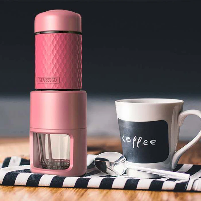 

15BAR Italian Coffee Machine Maker Concentrate Manual Capsule/coffee Powder Portable Outdoor Pot