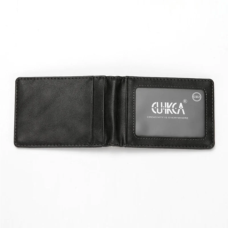 CUIKCA унисекс Rfid Бумажник кошелек с зажимом для денег женщин и мужчин
