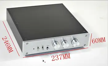 

AV2 tone preamp fever hifi preamplifier 2-way input with straight through and headphone DIY