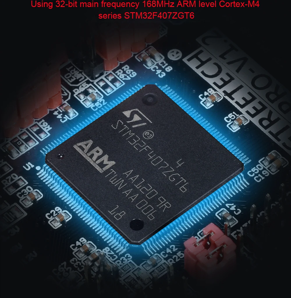 Плата управления BIGTREETECH SKR PRO V1.2 32 бит + модуль Wi Fi запчасти для 3D принтера TMC2209 TMC2208