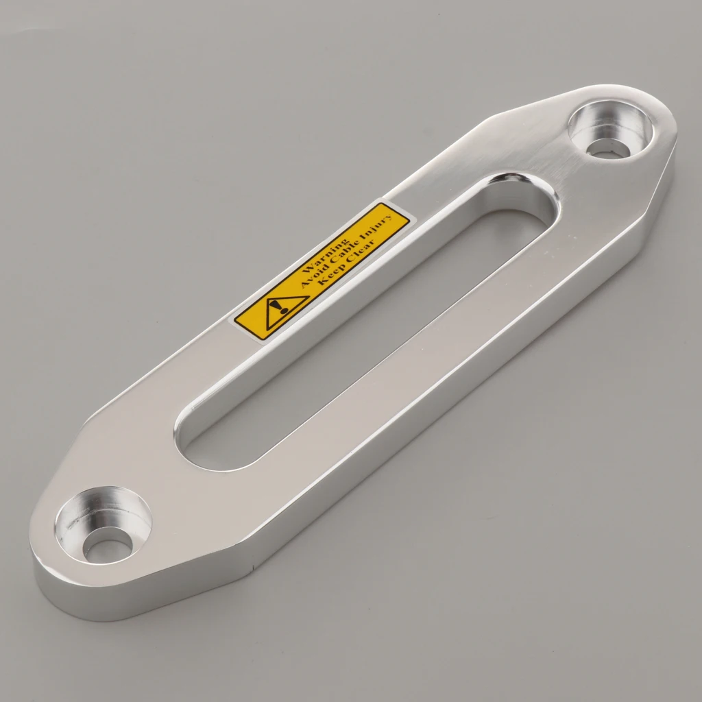 Winch Rope Cable Lead Guide Aluminum Roller Fairlead 6000 LBs