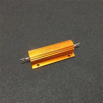 

5pcs/Lot 100W 2R 2.2R 2.5R 2.7R 3R 3.3R 3.9R 4R Ohm Aluminum Housing Metal Shell Case High Power Wirewound Resistor 5% Class J