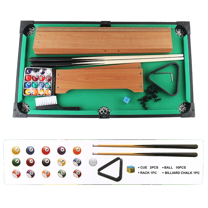 

Educational Creative Children Large Size Model Wood Indoor Table Billiards Casual Entertainment Sports Competition Sports Toy