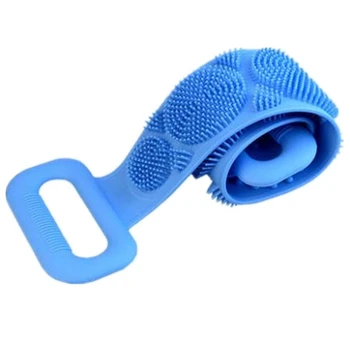 

NEW-Silicone Brushes Bath Towels Rubbing Back Mud Peeling Body Massage Shower Magic Brush Flexible Scrubber Skin