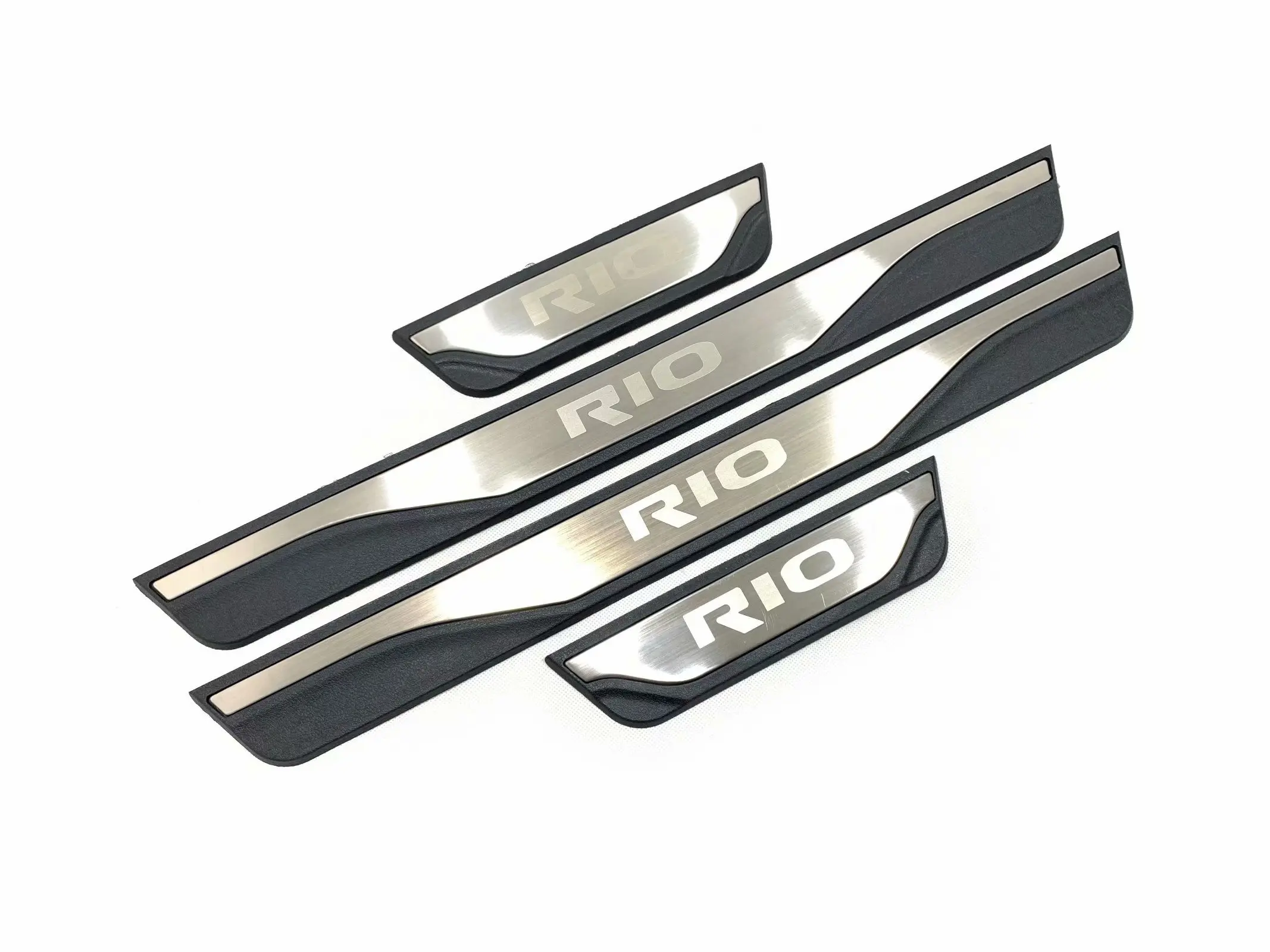 Новая Накладка на порог из нержавеющей стали приветственная педаль для KIA RIO X line