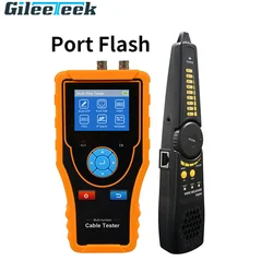 Testeur de câble réseau RJ45 RJ11 BNC, traceur de fil numérique, avec Test de scintillement du Port, 2.4 pouces 