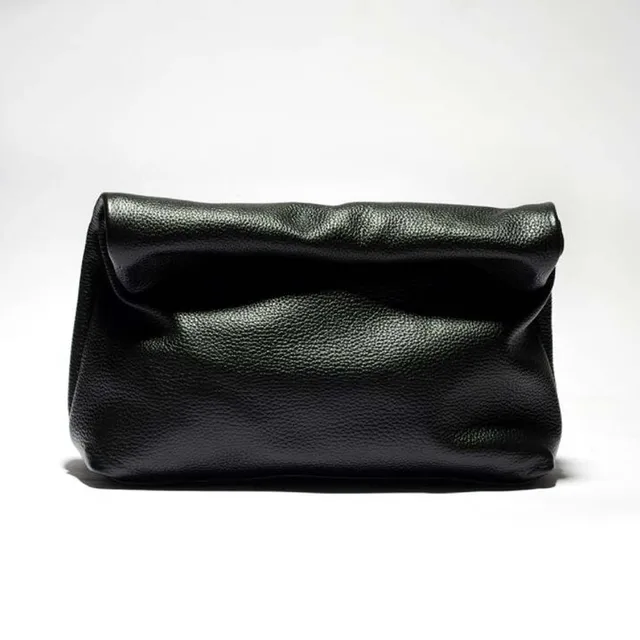 New Euro Design Crimping Handbags Hot Office Mobile Phone Pockets Women's Handbag High Quality Portable Genuine Leather Handbags 5