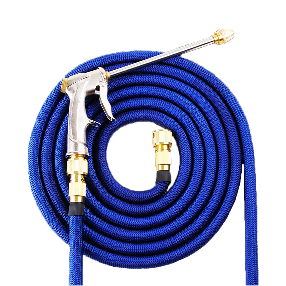 Water Pressure Car Washer Hose Watering Hose Water Gun Kit Garden