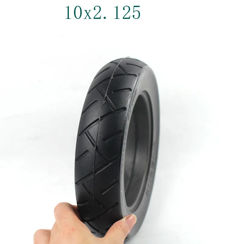 Скутер шины твердые шины 10x2,125 для 1" Электрический скейтборд скутер Ховерборд непневматический 10 дюймов электрический скутер шины
