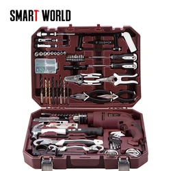 Kit professionnel de clés à main en bois, outils d'atelier de voiture, boîte à outils d'électricien, Kit de clés mécaniques multi outils, sac de tournevis 