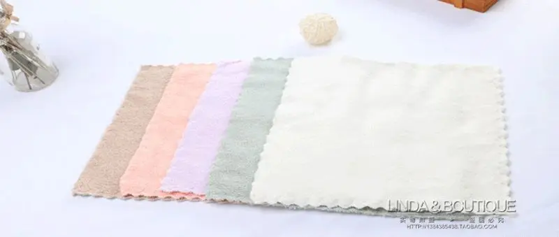 25x25 см Детский носовой платок бархатное маленькое мягкое полотенце для рук Впитывающее для Kinder ganden