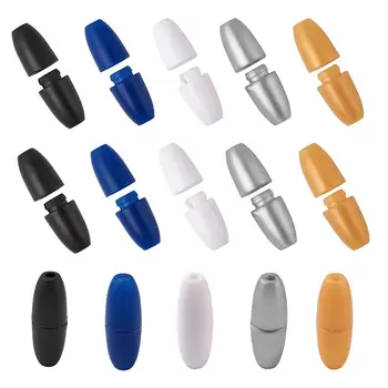 

1 Set Nylon Thread Cord Plastic Breakaway Clasps for DIY Jewelry Safety Clasp for Baby Bracelet Chain Clasps Mixed Color