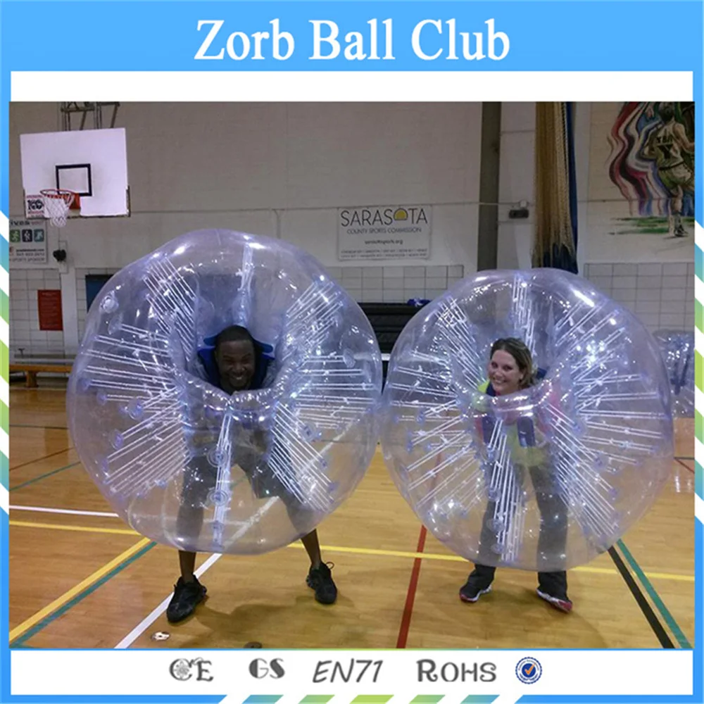 

Free Shipping Free Logo ,0.8mm PVC 1.5m Bumper Ball Inflatable Body Grass Loopy Ball,Soccer Zorb Ball For Sale