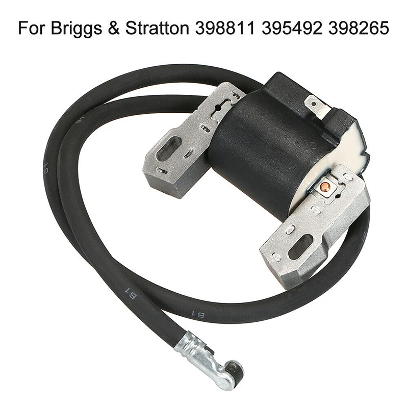 Сменная катушка зажигания двигателя газонокосилки ДЛЯ Briggs & Stratton 398811 395492 398265 |