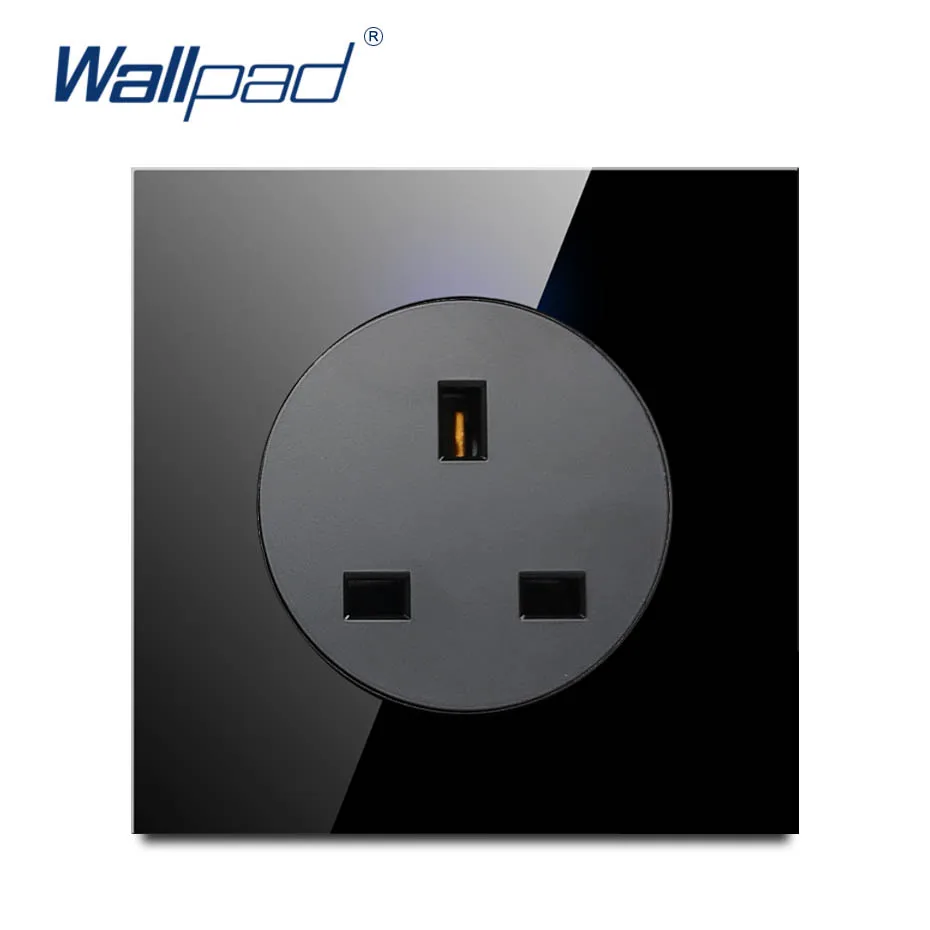 Новое поступление настенная розетка Wallpad с заземлением и защитой от детей 13 а